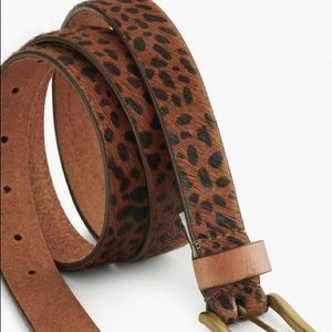 Lucky Brand Leopard Belt